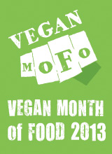 Vegan MoFo 2013: Celebrating Fabulous Vegan Food All Month-Long